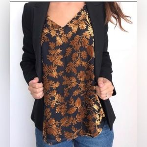 LOFT Velvet Burnout Tank